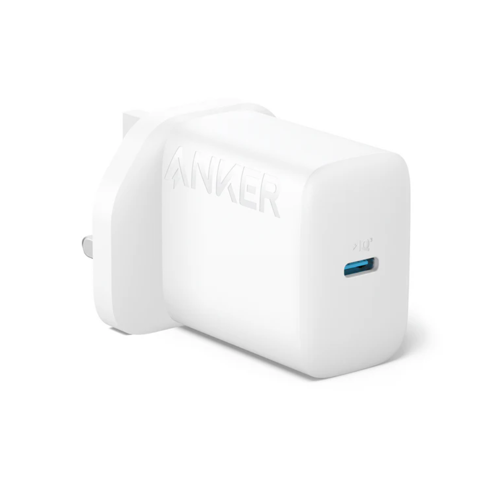 iPhone Charger, Anker USB C Plug, 20W USB C Fast Wall Charger, USB C Charger Block for 2022/2021 iPad Pro 12.9", iPad Pro 11", iPad Air 5/4, iPad 10, iPad mini 6, and More (5 ft USB-C Cable Included)