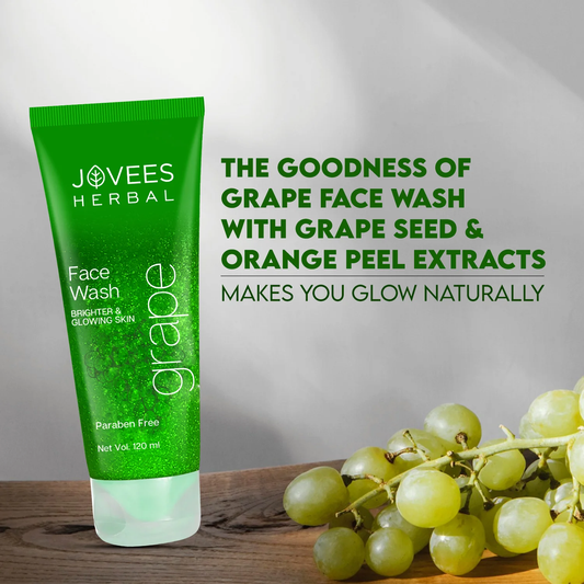 jovees herbal Ladies Women Face Wash With Seed & Orange Peel Extracts 120ml
