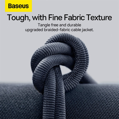 Baseus Crystal Shine Series 1.2m Type-C to Lightning 20W Fast Charging Data Cable for iPhone