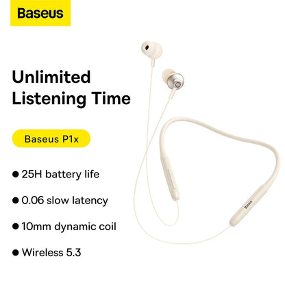 Baseus Bowie P1x In-ear Neckband Wireless Earphones