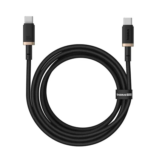 Baseus Dura USB-C to USB-C Fast Charging Data Cable Durable Braided PD Cable for Android, Laptops, and Tablets