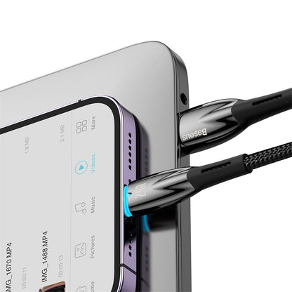 Baseus Glimmer Series 1m USB to Lightning Fast Charging Data Cable for iPhone