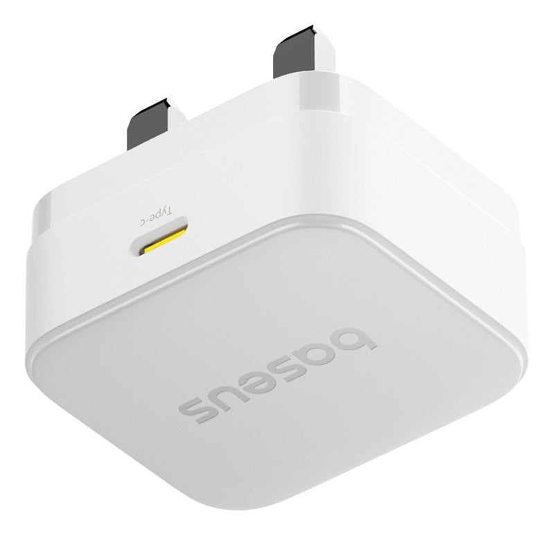 Baseus Palm Fast Charger 1C 20W UK – Moon White