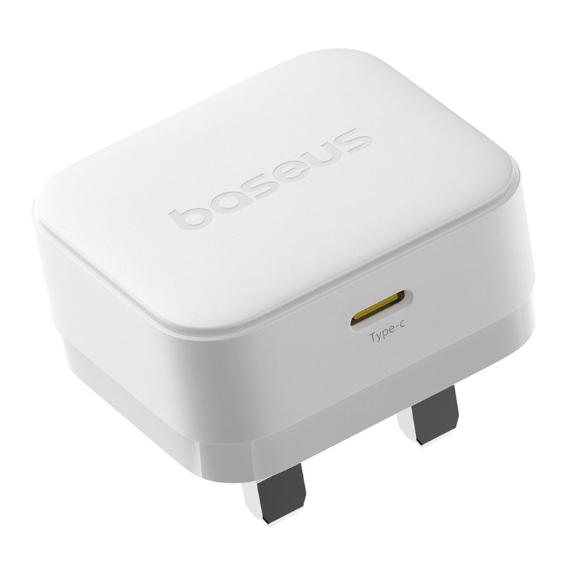Baseus Palm Fast Charger 1C 20W UK – Moon White