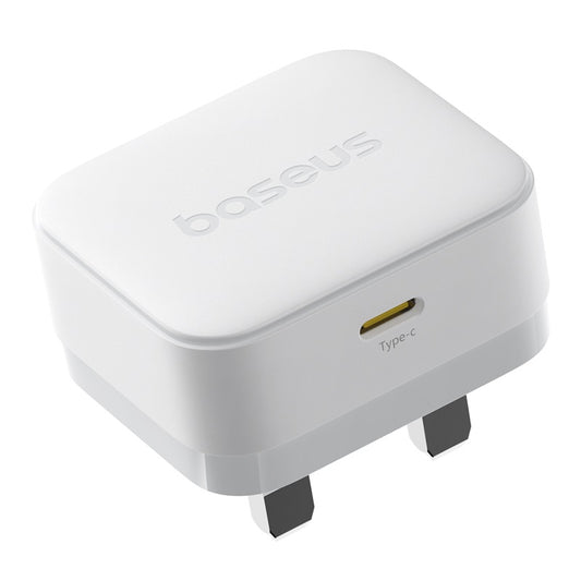 Baseus Palm Fast Charger 1C 20W UK – Moon White