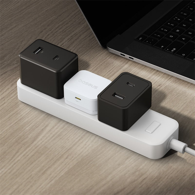 Baseus Palm 20W UK Pin Type-C Fast Charger with Type-C to Type-C 60W Cable