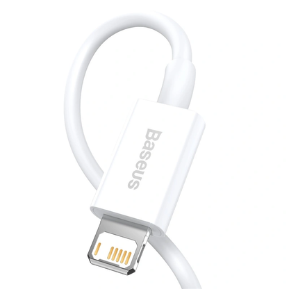 Baseus Superior Series 0.25 Meter USB to Lightning 2.4A Fast Charging Data Cable – Compact | Efficient | Reliable