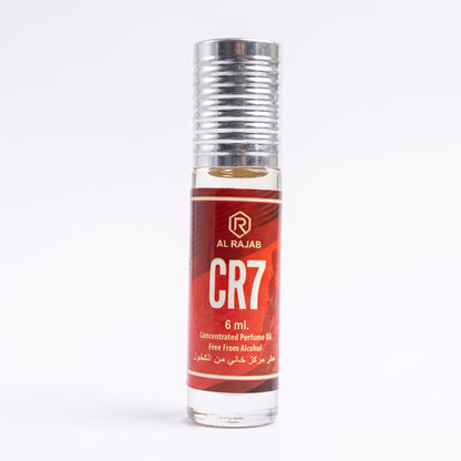 Al Rajab CR7 Concentrated Perfume Oil 6ml Alcohol-Free Roll-On Attar