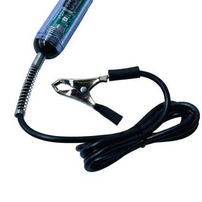 Digital Car Voltage Electric Circuit Tester 6V 12V 24V DC Digital Display Long Probe Pen Automobile Diagnostic Tools Auto Repair