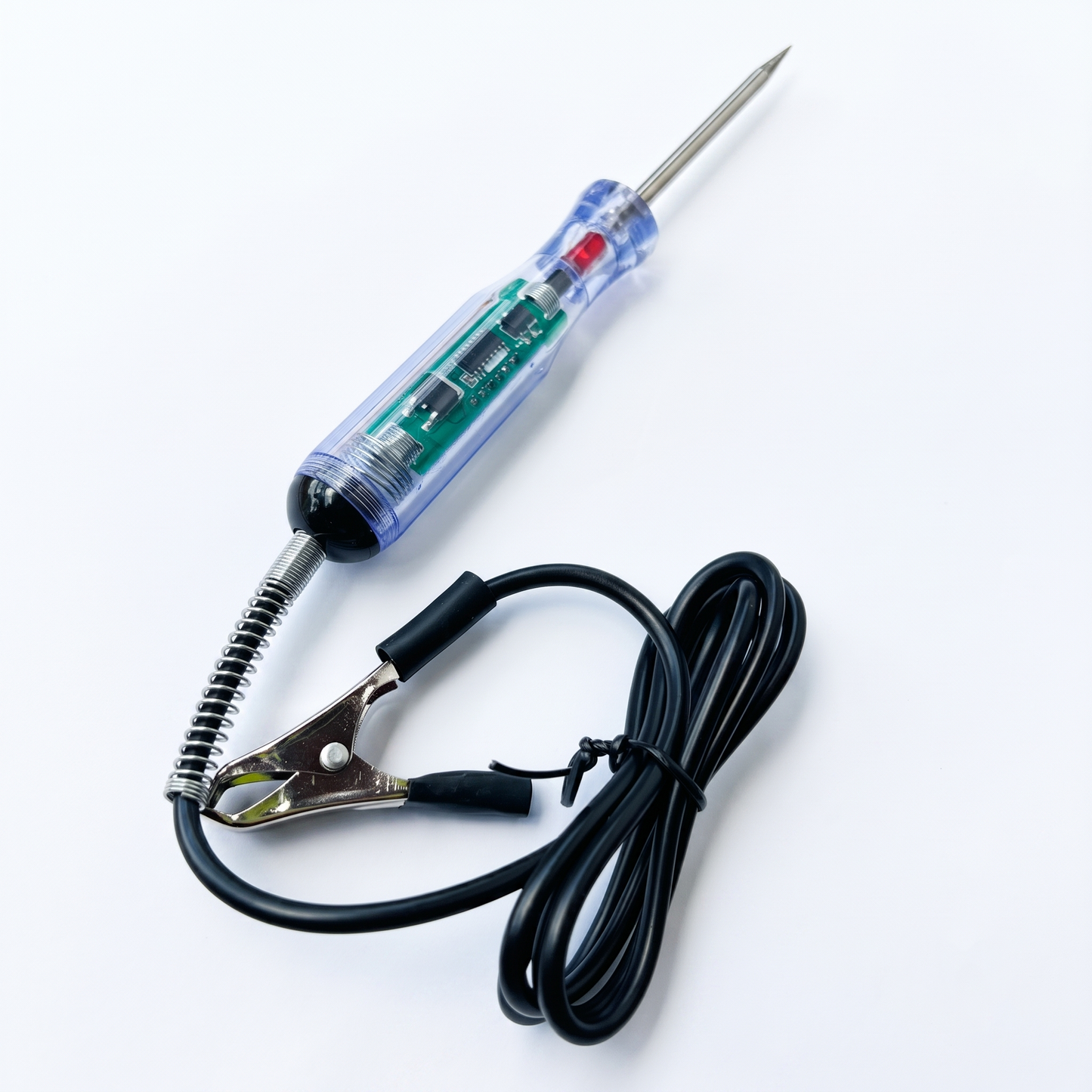 Digital Car Voltage Electric Circuit Tester 6V 12V 24V DC Digital Display Long Probe Pen Automobile Diagnostic Tools Auto Repair