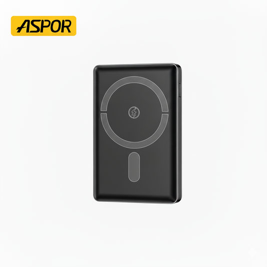 ASPOR A382 20W 10000mAh Power Bank Magnetic Wireless & USB-C Quick Charge