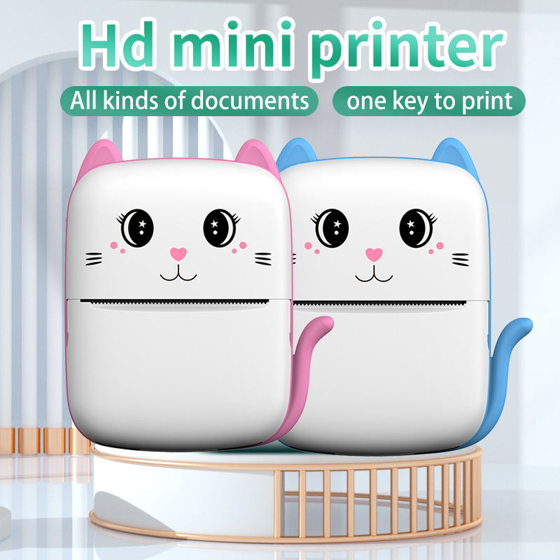 Wireless Mini Handheld Thermal Label Printer | Portable Pocket Size Bluetooth Sticker Printer