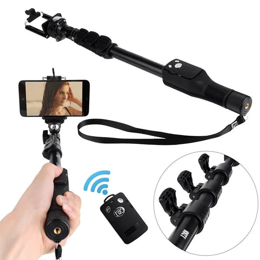 Yunteng YT-1288 Bluetooth Selfie Monopod Extendable Handheld Pole with Shutter Remote Control