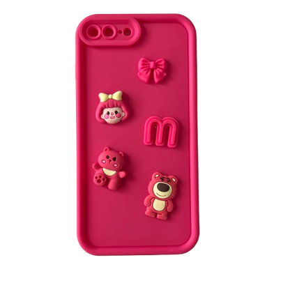 Cute Cartoon 3D Ball Coffee Silicone Mobile Back Case for iPhone 7, 7 Plus, 8, 8 Plus, X, XS, XR, XS Max, 11, 11 Pro, 11 Pro Max, 12, 12 Mini, 12 Pro, 12 Pro Max, 13, 13 Mini, 13 Pro, 13 Pro Max, 14
