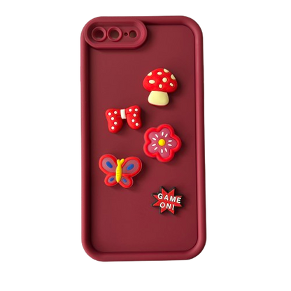 Cute Cartoon 3D Ball Coffee Silicone Mobile Back Case for iPhone 7, 7 Plus, 8, 8 Plus, X, XS, XR, XS Max, 11, 11 Pro, 11 Pro Max, 12, 12 Mini, 12 Pro, 12 Pro Max, 13, 13 Mini, 13 Pro, 13 Pro Max, 14