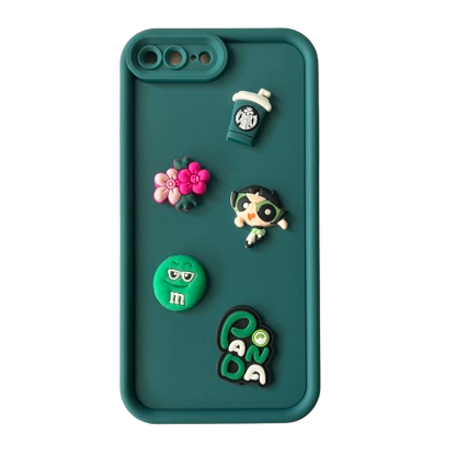 Cute Cartoon 3D Ball Coffee Silicone Mobile Back Case for iPhone 7, 7 Plus, 8, 8 Plus, X, XS, XR, XS Max, 11, 11 Pro, 11 Pro Max, 12, 12 Mini, 12 Pro, 12 Pro Max, 13, 13 Mini, 13 Pro, 13 Pro Max, 14