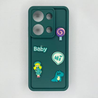 Ladies Design Back Cover for Redmi Stylish Protective Case