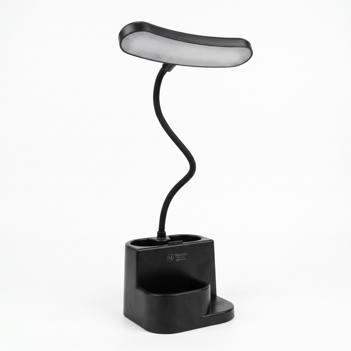 Master Rechargeable LED Desk Lamp with Pen & Phone Holder 3 Light Modes, Touch Control Table Lamp