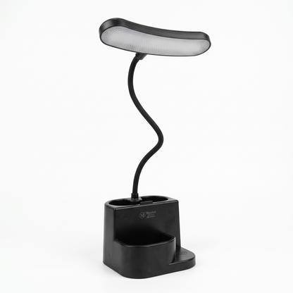 Master Rechargeable LED Desk Lamp with Pen & Phone Holder 3 Light Modes, Touch Control Table Lamp