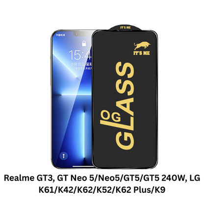 OG ESD Tempered Glass for Realme GT3, GT Neo 5/Neo5/GT5/GT5 240W, LG K61/K42/K62/K52/K62 Plus/K9 – Premium Screen Protector