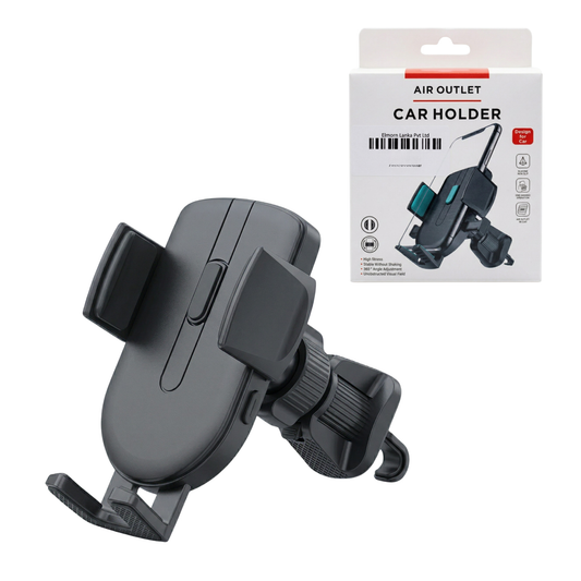 Car AC Vent Phone Mount Never Blocking Vent Universal Extension Clip Air Phone Holder Car Air Vent Clip Mount Mobile Phone Holder
