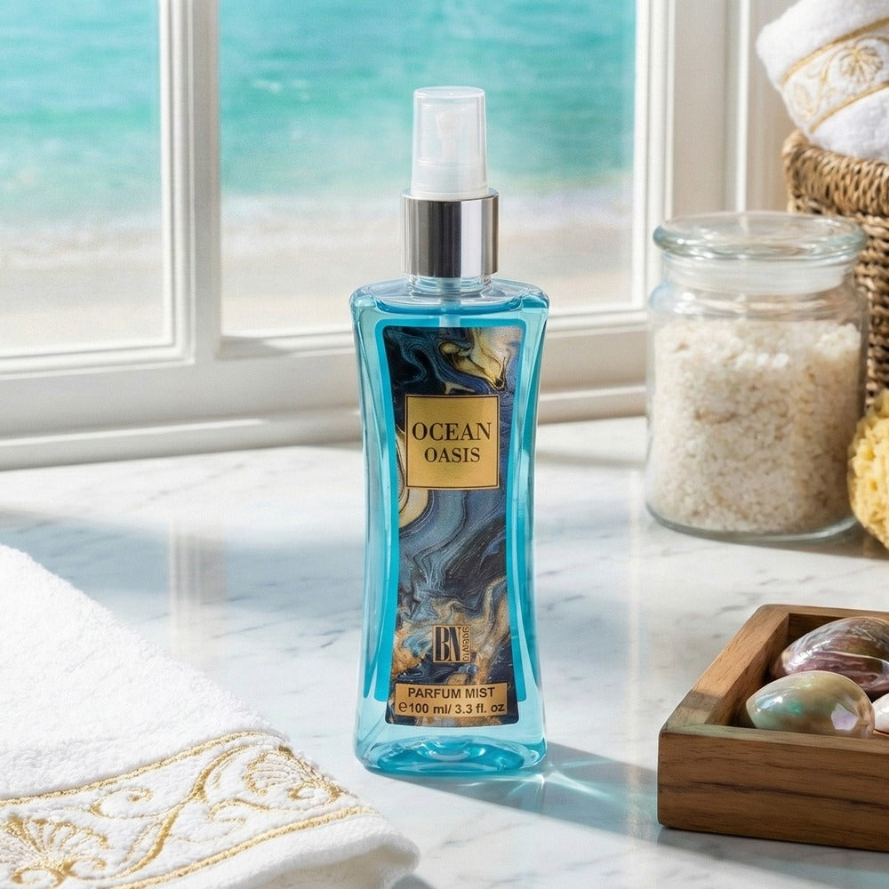 BN Ocean Oasis Body Mist Cool & Refreshing Aquatic Fragrance 100ml