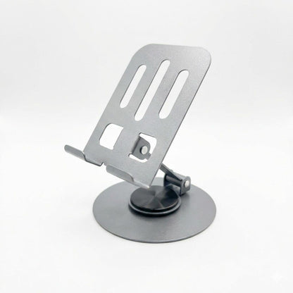Adjustable Cell Phone Stand for Desk Desktop Metal Foldable Cellphone Holder Support for iPhone And Android Metal Desk Phone Holder
