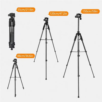 Neepho 8820 Photography Video Aluminium video camera tripod with Fluid Ball Head Tripod