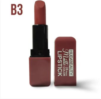 Matte Lipstick Hudabeauty Long Lasting & Comfortable lip Shades 24 Hours Time
