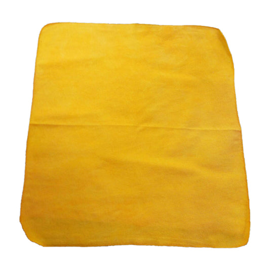 High Absorbent Yellow Cleaning Cloth – Reusable Soft Rag for Car & Vehicle Detailing