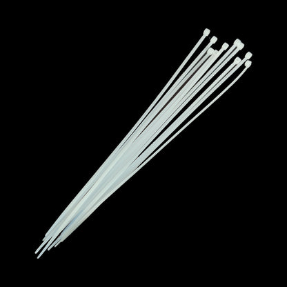 100PCS Self-Locking Nylon Cable Ties – Plastic Zip Wraps for Wire Management and Fastening