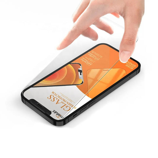 MTB 0.4MM HD Tempered Glass For Iphone 11 Pro 13 Pro 14 Pro Max 15 Plus Pro Max Shatterproof Protective Screen Cover without Black Line