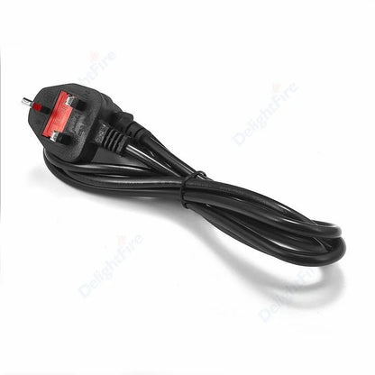 UK PC Power Extension Cord With IEC C13 Power Supply Cable For Printer Radio Computer Sony PS4 Xbox Battery Charger Monitor
