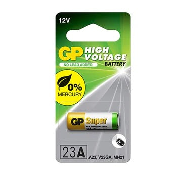 GP 23A 12V High Voltage Alkaline Battery – Reliable Power for Remotes, Doorbells & Gadgets