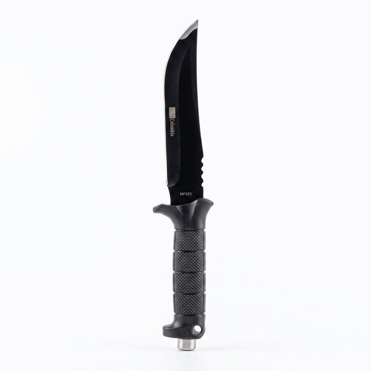 Heavy-Duty Tactical Fixed Blade Hunting Knife with Glass Breaker 32 cm Camping Knife