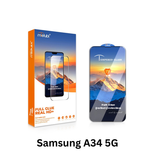 MTB Tempered Glass for Samsung A34 5G – Ultra Clear HD Screen Protector