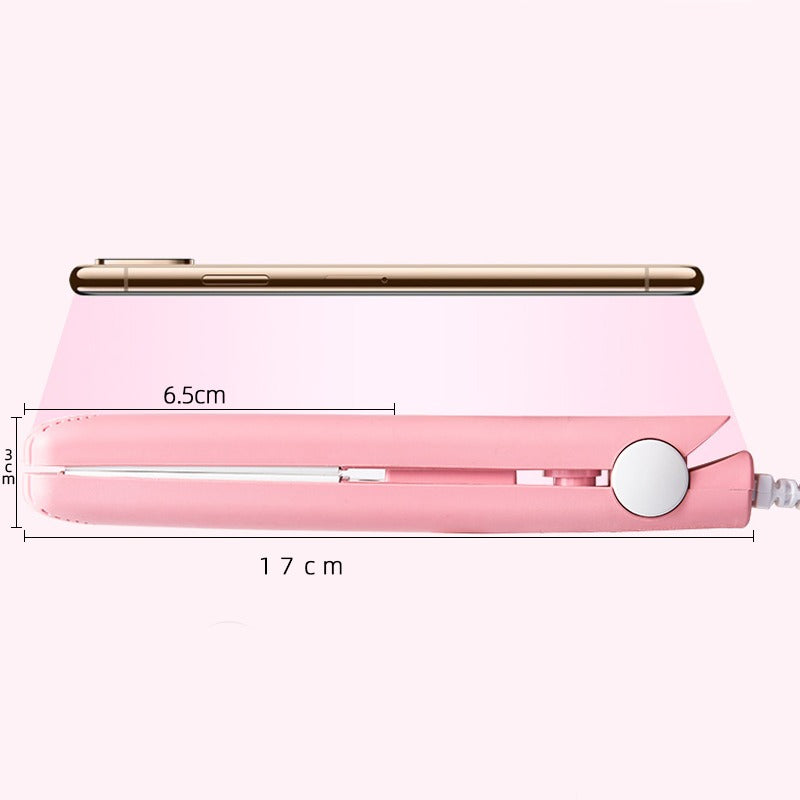 20W Portable Mini Hair Straightener Electric Travel Beauty Salon Straight Iron 160°C