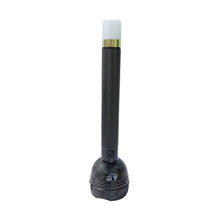 AS 747 High Power LED Police Flashlight Torch Rechargeable Lithium Battery 500m Range Light