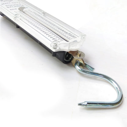 50KG Analog Portable Heavy Duty Mechanical Spring Scale Hand-Held Luggage and Kitchen Scale