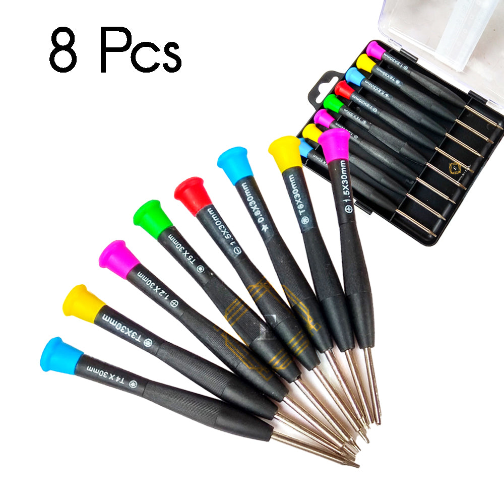 8 in 1 Phone Opening Tool Kit Mobile Phone Repair Screwdriver Set for Smartphones and Electronics