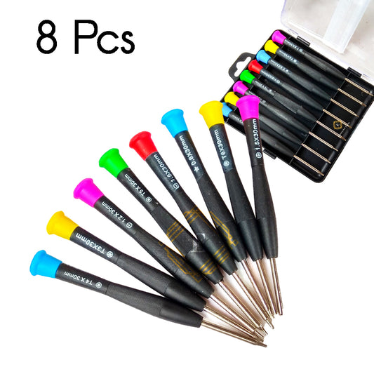 8 in 1 Phone Opening Tool Kit Mobile Phone Repair Screwdriver Set for Smartphones and Electronics