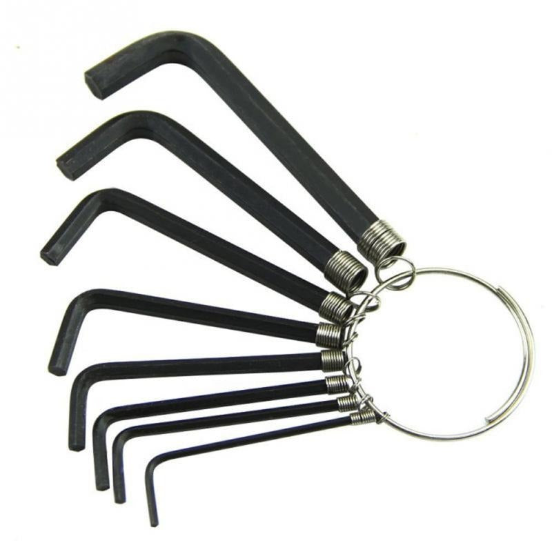 10Pcs Allen Hex Key Hexagon Wrench Tools Set Spanner Screwdriver Kit 1.5mm to 10mm