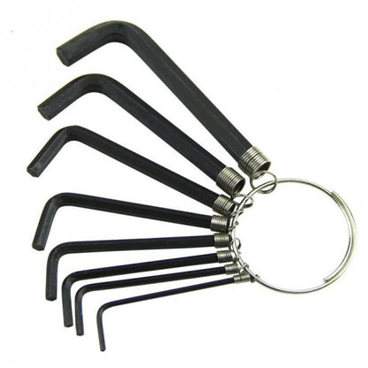 10Pcs Allen Hex Key Hexagon Wrench Tools Set Spanner Screwdriver Kit 1.5mm to 10mm