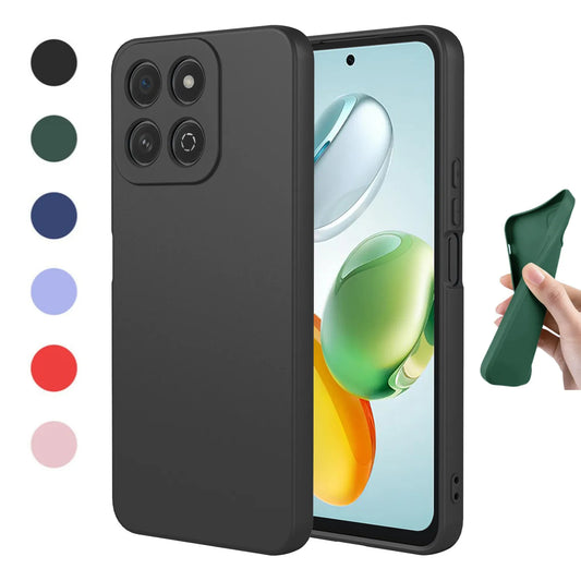 Velvet Silicone Back Cover for Honor Smartphones – Soft Anti-Slip Case for X Series