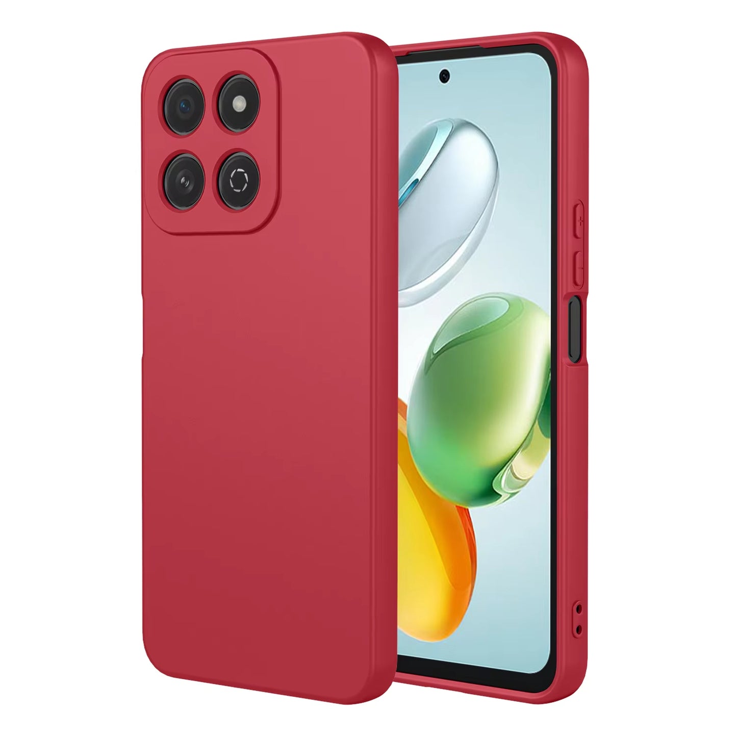 Velvet Silicone Back Cover for Honor Smartphones – Soft Anti-Slip Case for X Series