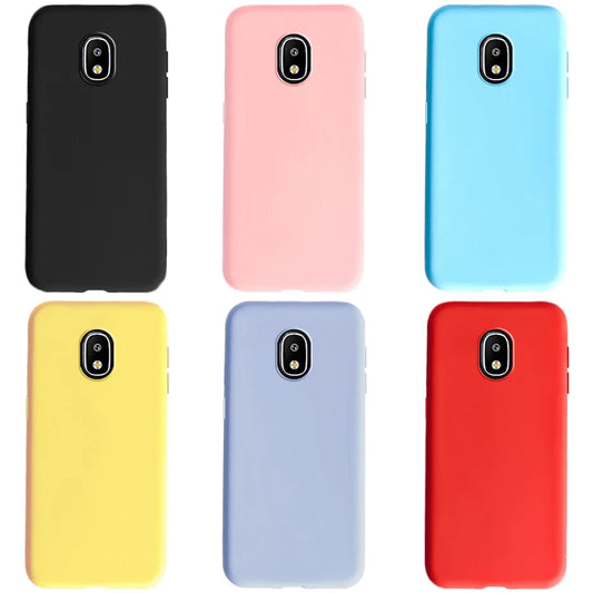 Velvet Silicone Back Cover for Samsung Galaxy J Series – Soft Anti-Slip Protective Case for J2, J5, J7, J6, J8, J4, J3