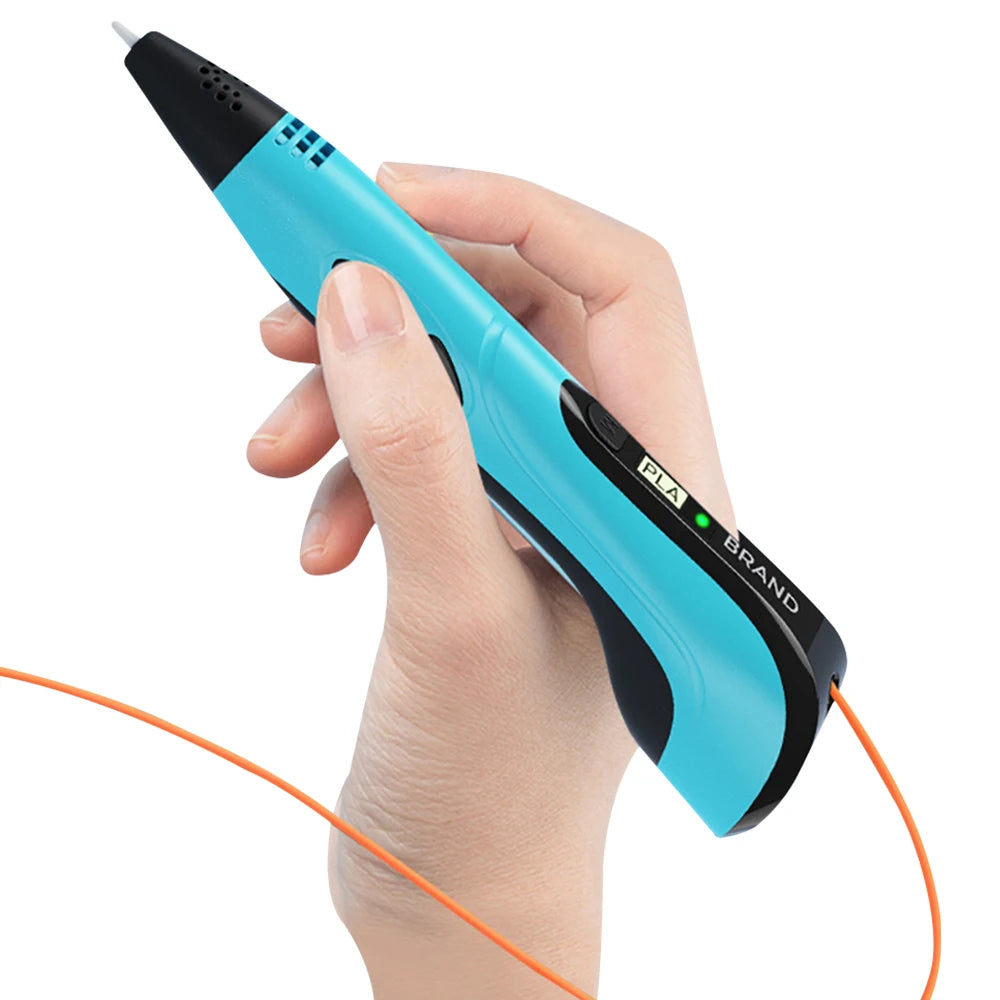3D Printing Pen for Kids – Creative DIY Portable 3D Pen with PLA Filament for Art & Gifts