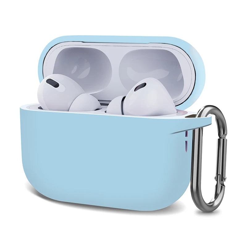 Silicone Case for Apple AirPods Pro 2 Protective Cover for Bluetooth Earphone Charging Case
