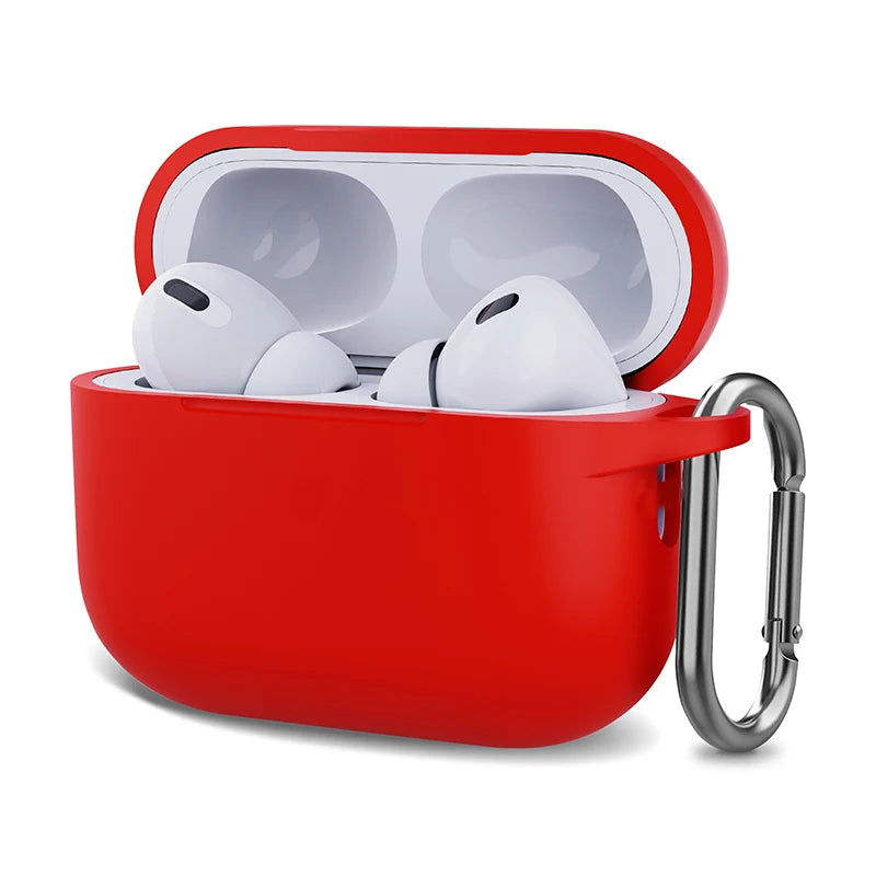 Silicone Case for Apple AirPods Pro 2 Protective Cover for Bluetooth Earphone Charging Case