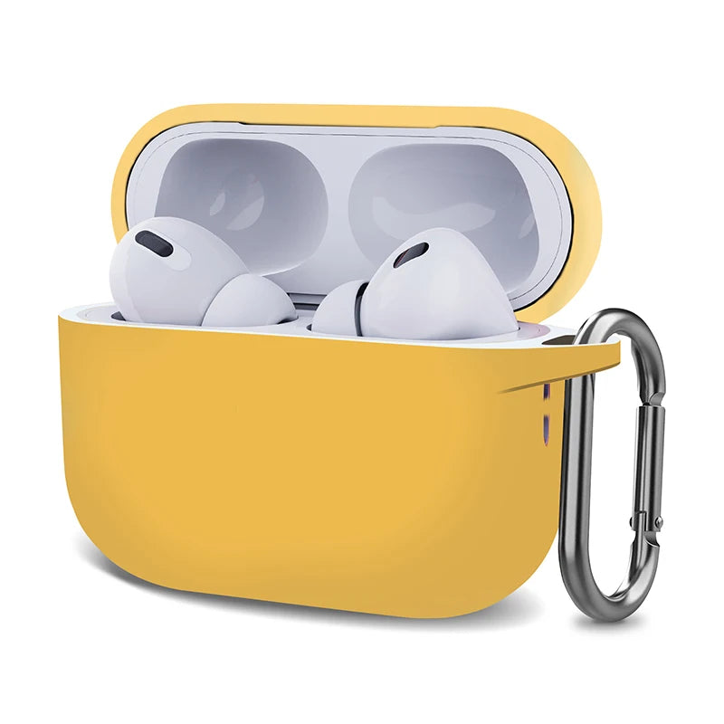 Silicone Case for Apple AirPods Pro 2 Protective Cover for Bluetooth Earphone Charging Case